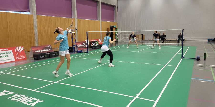 Spielertrainerin De Visch Eijbergen und Franca Schmid kämpften über 70 Minuten um ihren Sieg.