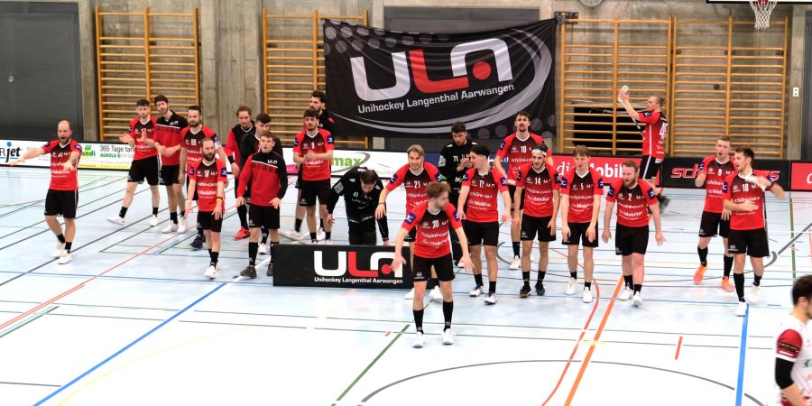 Unihockey Langenthal Aarwangen siegt gegen UHC Sarganserland