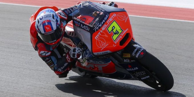Sergio Garcia gewinnt den Austin-GP in der Moto2. Sergio Garcia Moto2 Austin
