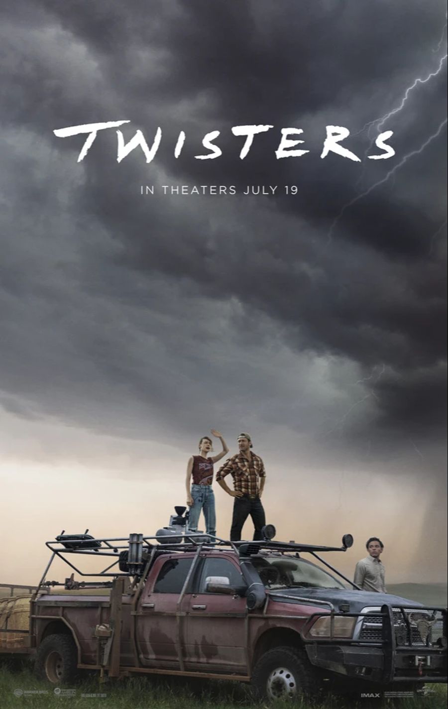 Das Filmplakat von «Twisters».