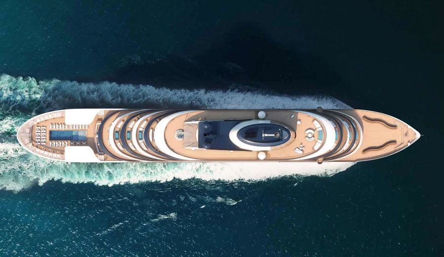 Four Seasons Yacht Werbefoto