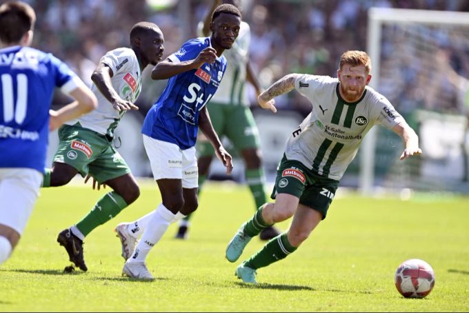 Richard van der Venne (rechts) läuft nicht mehr für die Espen auf. FC St.Gallen