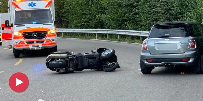 Unfall Hombrechtikon