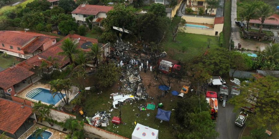 Turboprop-Flugzeug in Brasilien abgestürzt