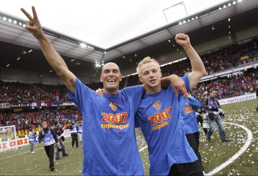 Ivan Rakitic wurde mit dem FCB 2007 Cupsieger.