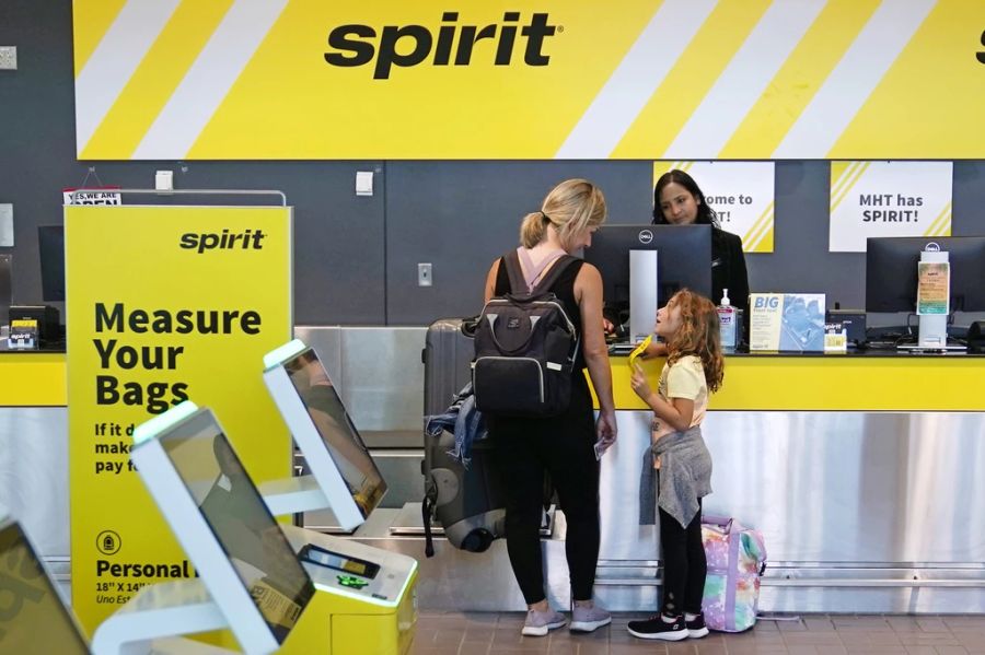 Spirit Airlines Schalter Flughafen