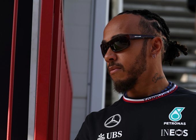 Lewis Hamilton (Mercedes) beim Aserbaidschan-GP der Formel 1. Lewis Hamilton Formel 1