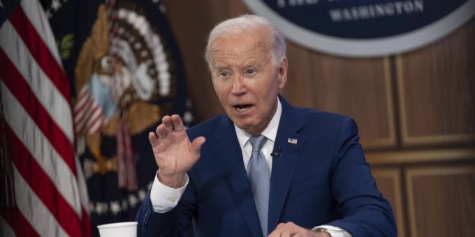 US-Präsident Joe Biden erinnert an das Massaker vom 7. Oktober. (Archivbild) USa