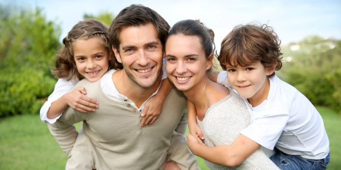 Familie, Glück, Kinder