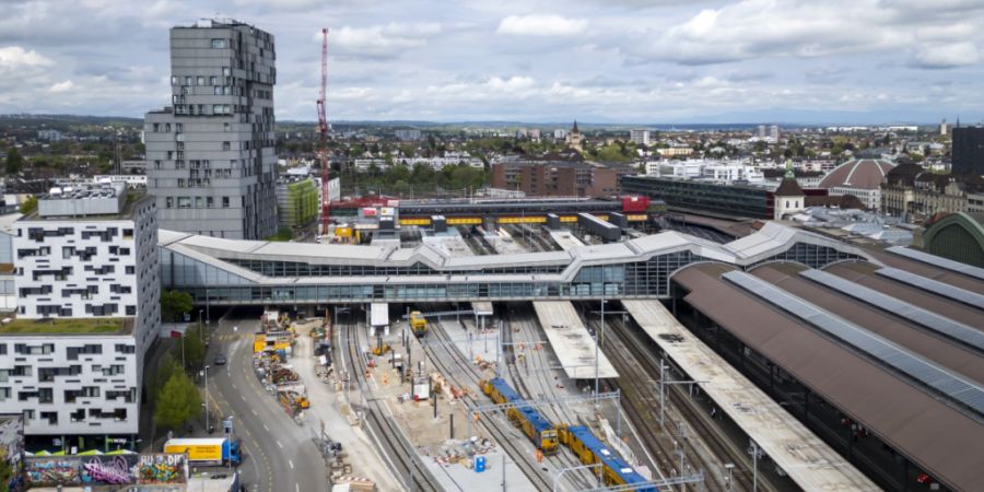 Die Durchmesserlinie zwischen den Bahnhöfen in Basel kommt beim Bund besser an als das ursprünglich geplante Herzstück. (Archivbild)