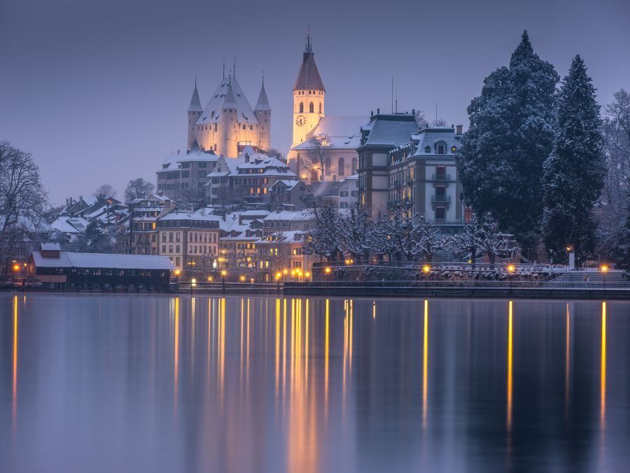 Schloss Thun Nacht