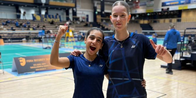 Nishka Sharma und Victoria Dübendorfer