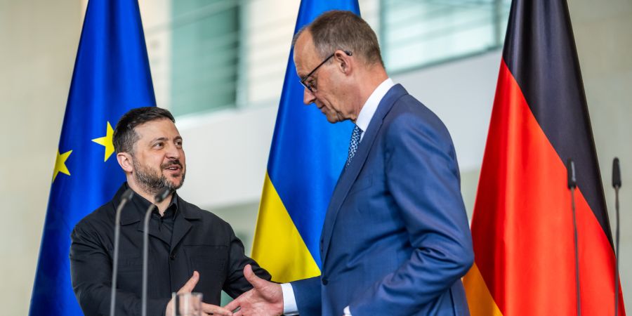 Wolodymyr Selenskyj Friedrich Merz