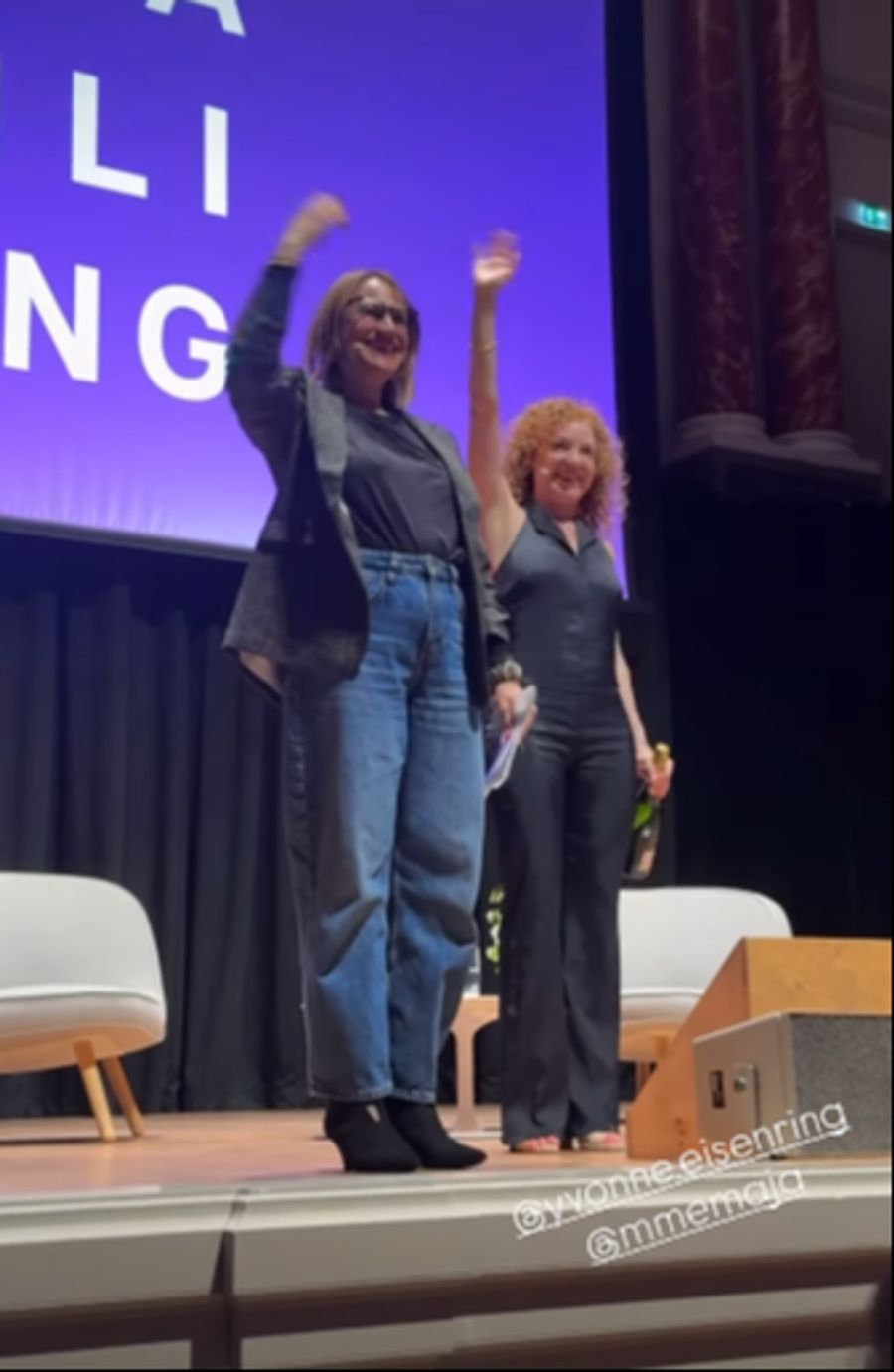 Maja Zivadinovic (links) und Yvonne Eisenring bestreiten die Tour nur noch zu zweit.