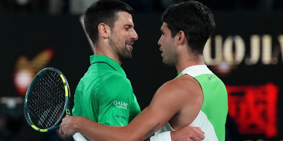 Novak Djokovic Carlos Alcaraz