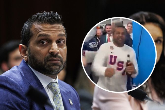 Kash Patel FBI Alkohol