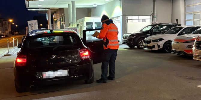 Lichtkontrolle in Heerbrugg