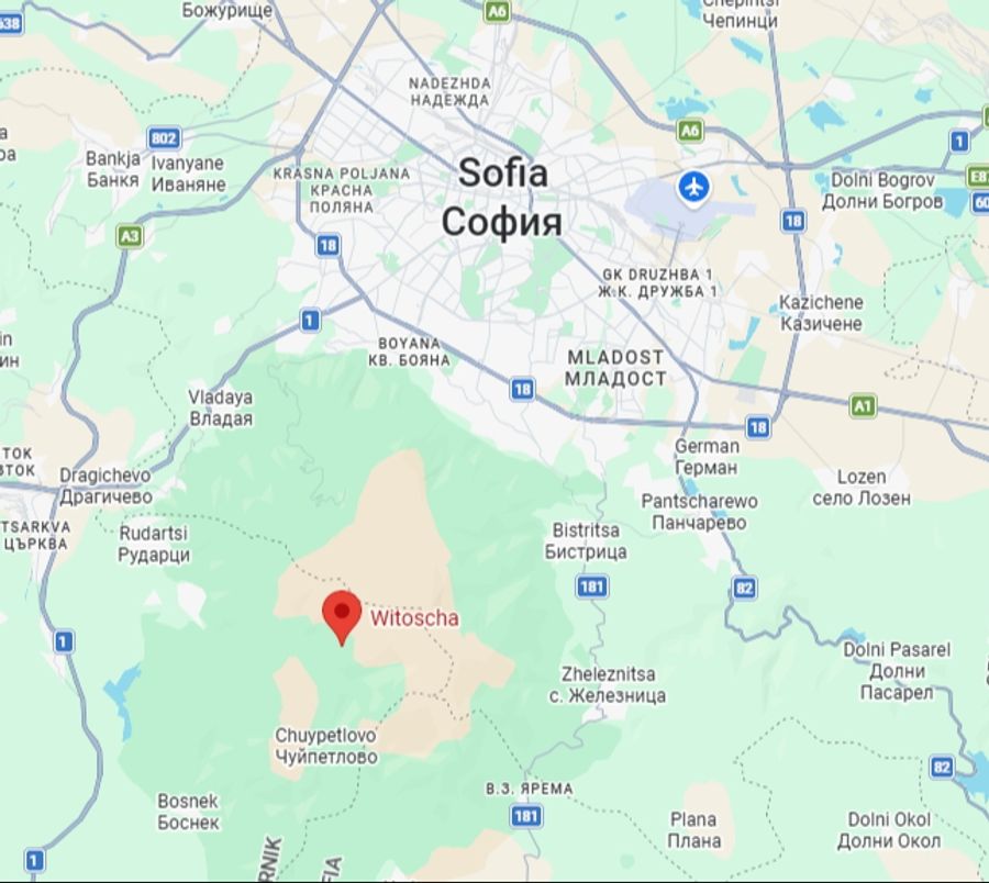 Das Witoscha-Gebirge ist ein beliebtes Ausflugsziel für die Bewohner der bulgarischen Hauptstadt Sofia.