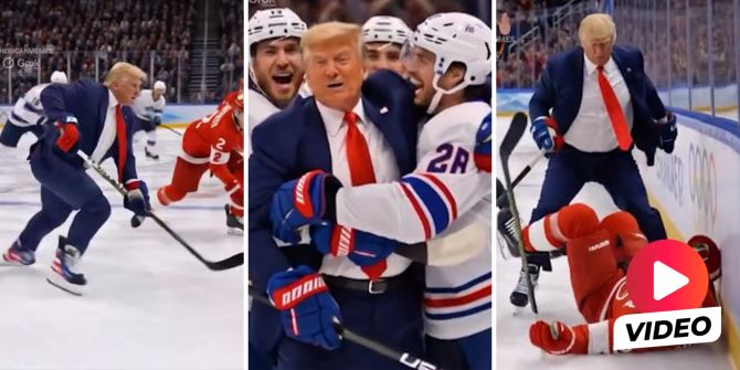 Trump Eishockey Olympia 2026