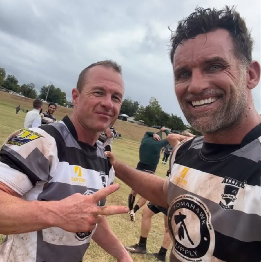 Jetzt hat sie in den USA die Liebe gefunden. Cora liebt den Texaner Steven (rechts).