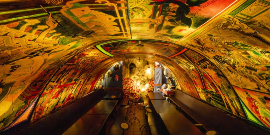 Der von alten Laternenwänden gesäumte Cliquenkeller der Alti Richtig dürfte an der diesjährigen Fasnacht leer bleiben.