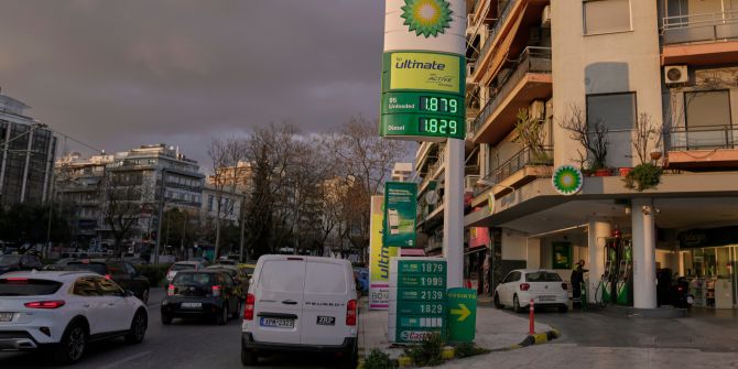Athen Tankstelle