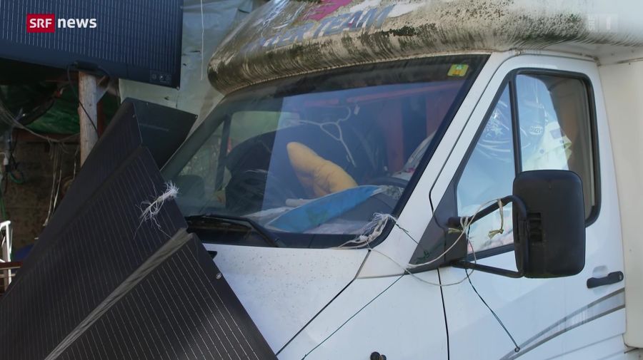 Der Camper des mutmasslichen Täters stand auf einem Vorplatz im Berner Seeland.