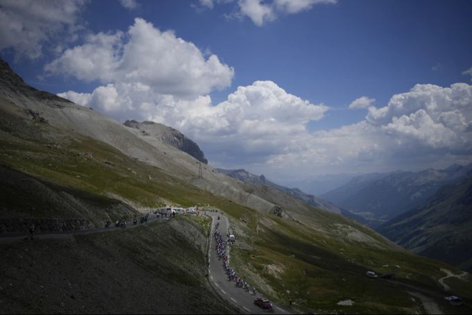 Der Col du Galibier wartet an der Tour de France schon früh. Tour de France