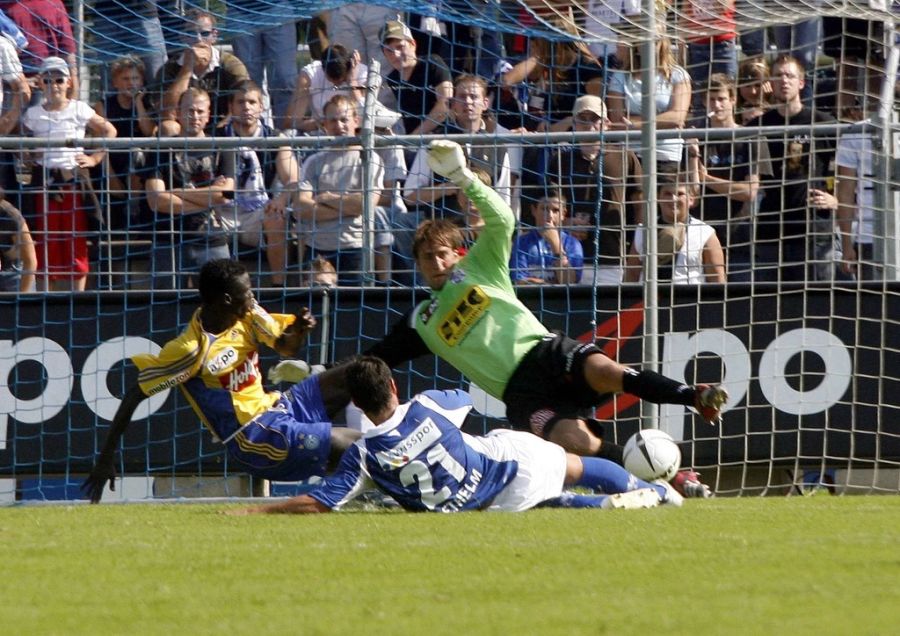 Als Goalie spielte König unter anderem für Luzern.