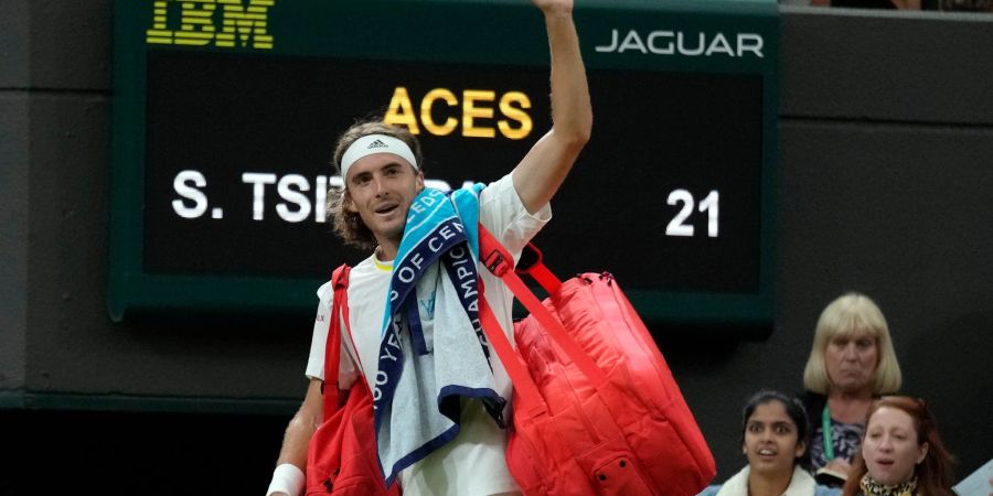 Der Grieche Stefanos Tsitsipas wirft Nick Kyrgios (Australien) Mobbing vor.