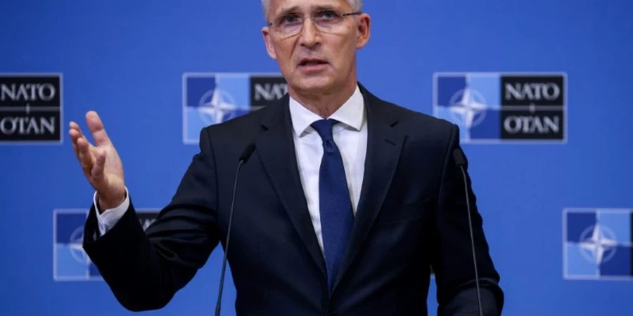 Nato-Generalsekretär Jens Stoltenberg in Brüssel