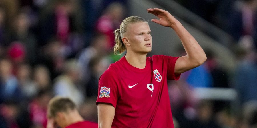 Erling Haaland Norwegen Slowenien