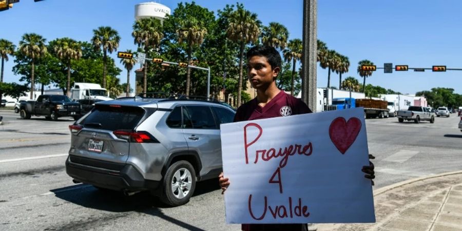 Trauer um die Opfer in Uvalde