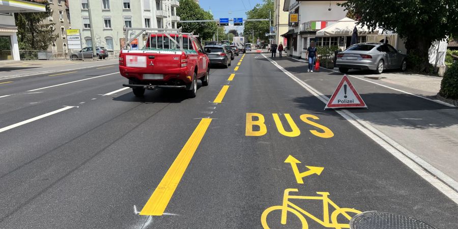 Verkehrsunfall Rorschacher Strasse