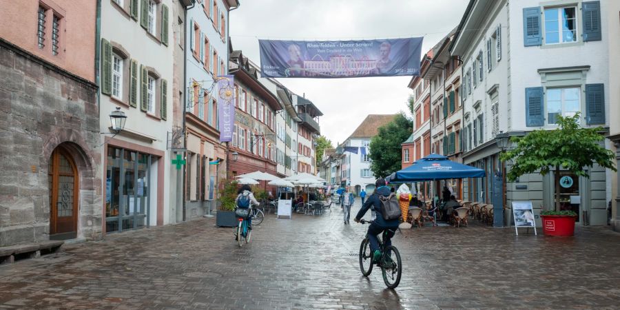 Die Marktgasse in Rheinfelden.