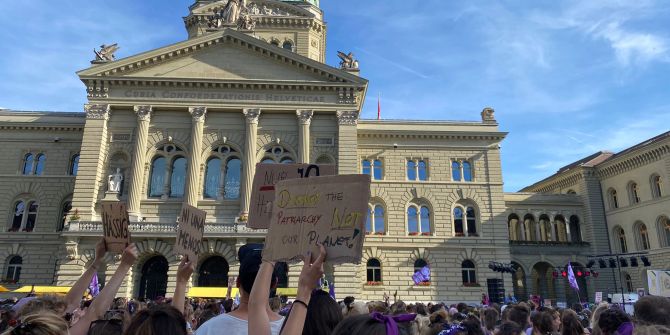 Frauenstreik 2022 Bundesplatz