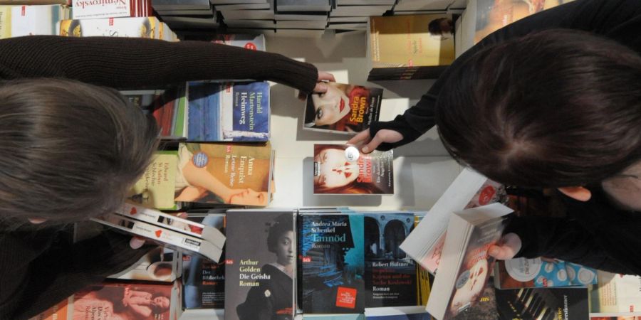 Die Umsätze im stationären Buchhandel sind rückläufig.