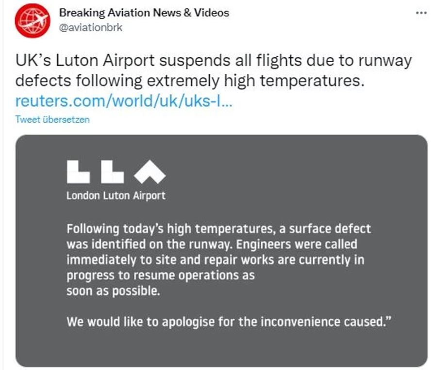 London Luton Flughafen