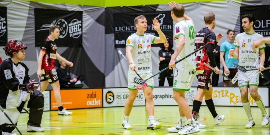 UHC Waldkirch-St.Gallen im Spiel