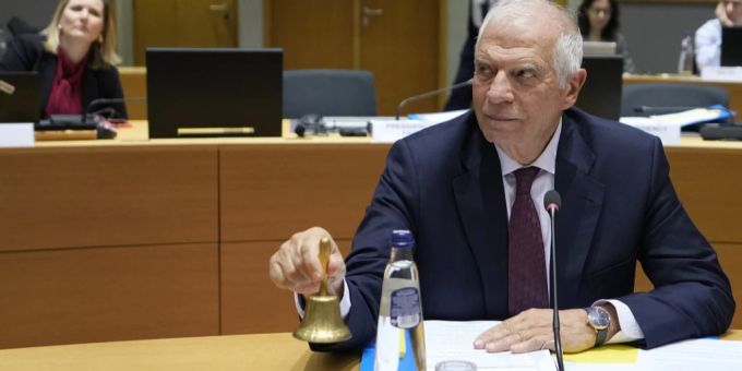 EU-Chefdiplomat Josep Borrell legt sein Konzept zur Zweistaatenlösung vor, zweistaatenlösung