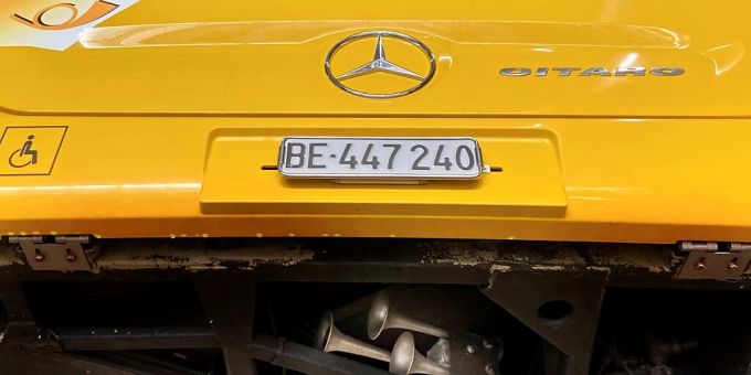 700 von 2300 Postautos sind mit einem Posthorn ausgerüstet. Postauto