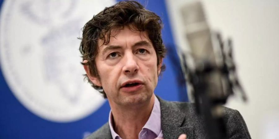 Virologe Christian Drosten informiert, wie die Ausbreitung der Mutante verhindert werden kann. Foto: Britta Pedersen/dpa-Zentralbild/dpa