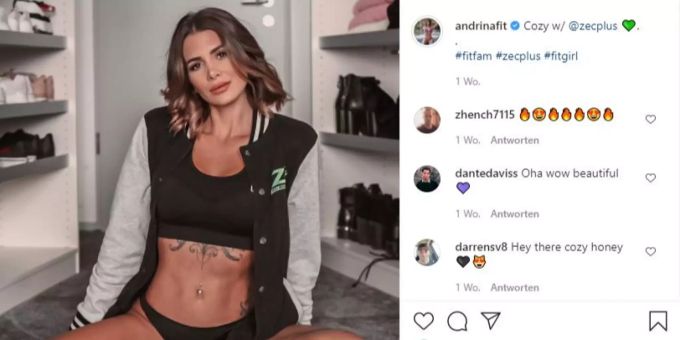 Andrina ist gerade in eine neue Wohnung gezogen. andrina