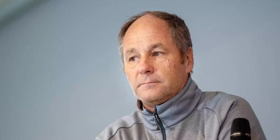 Plant auch elektrische Tourenwagenrennen: DTM-Chef Gerhard Berger. Foto: Monika Skolimowska/dpa-Zentralbild/dpa