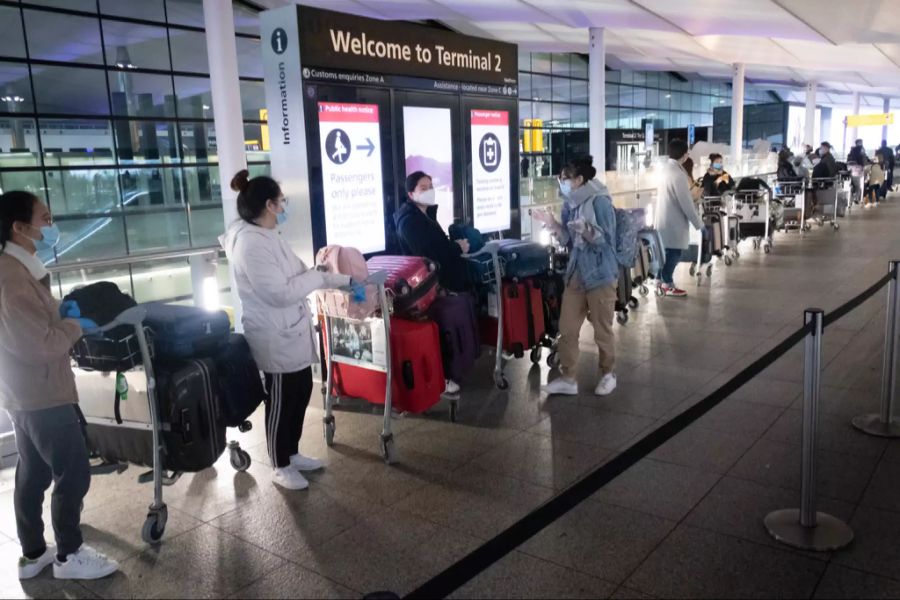 heathrow schlange