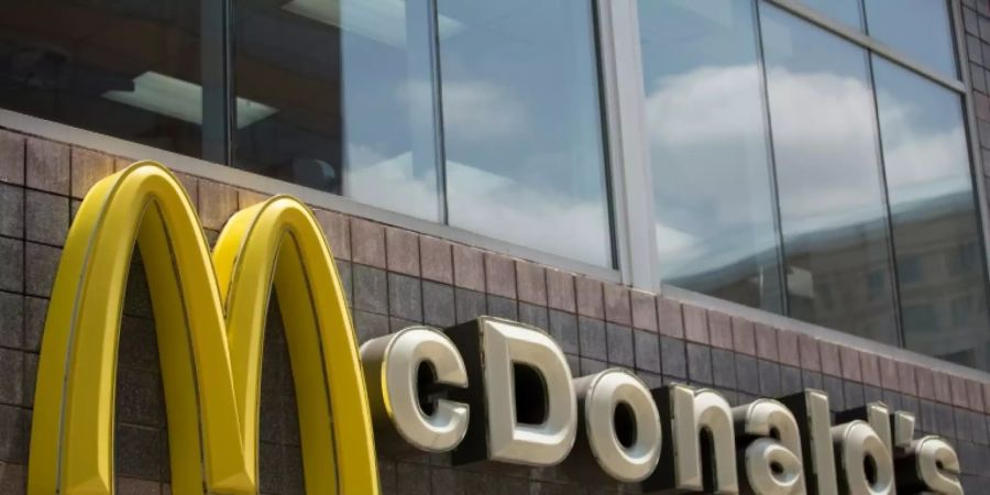 Logo von McDonald's in Washington