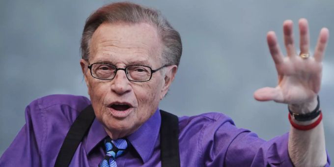 Talk-Ikone Larry King (†87) ist am Samstag verstorben. (Archivbild) Larry King