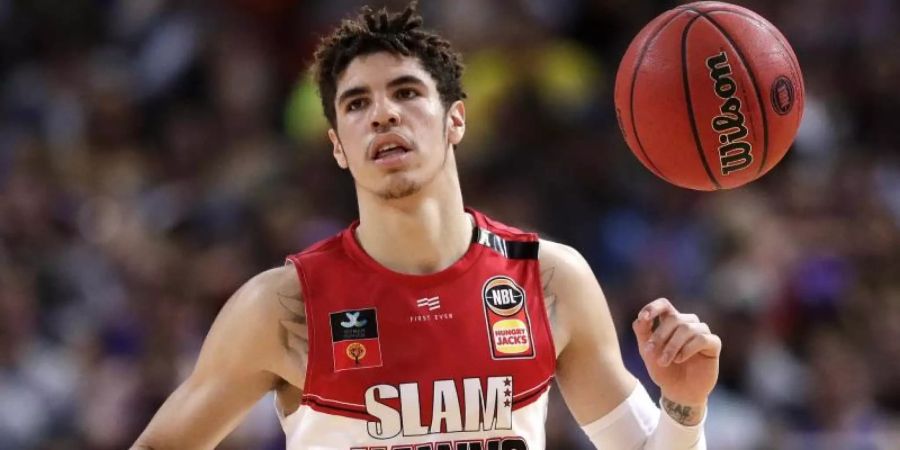 Dem Basketball-Talent LaMelo Ball folgen bei Instagram 5,6 Millionen Menschen. Foto: Rick Rycroft/AP/dpa