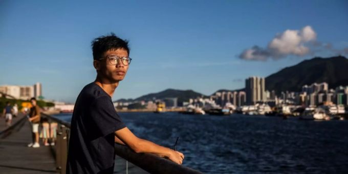 Der 19-jährige Tony Chung Der 19-jährige Tony Chung