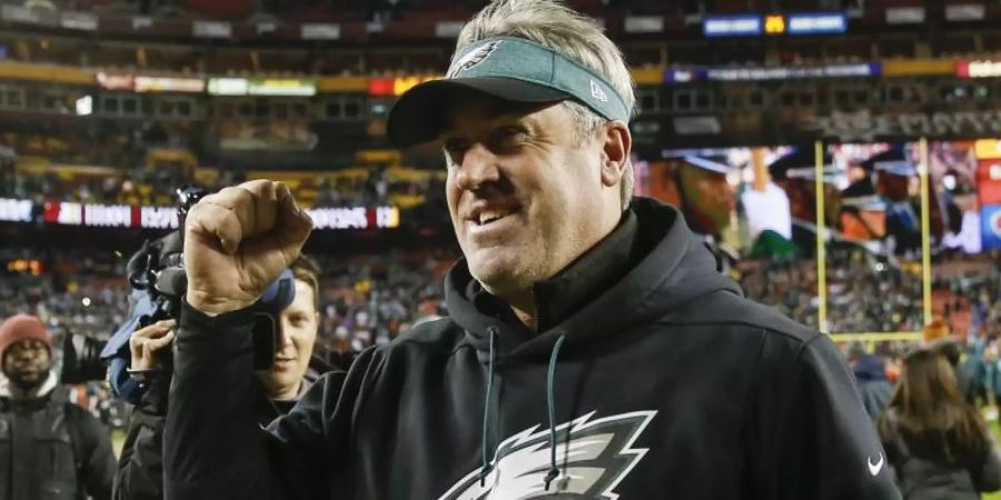 Ist nicht mehr Coach der Philadelphia Eagles: Doug Pederson. Foto: Andrew Harnik/AP/dpa